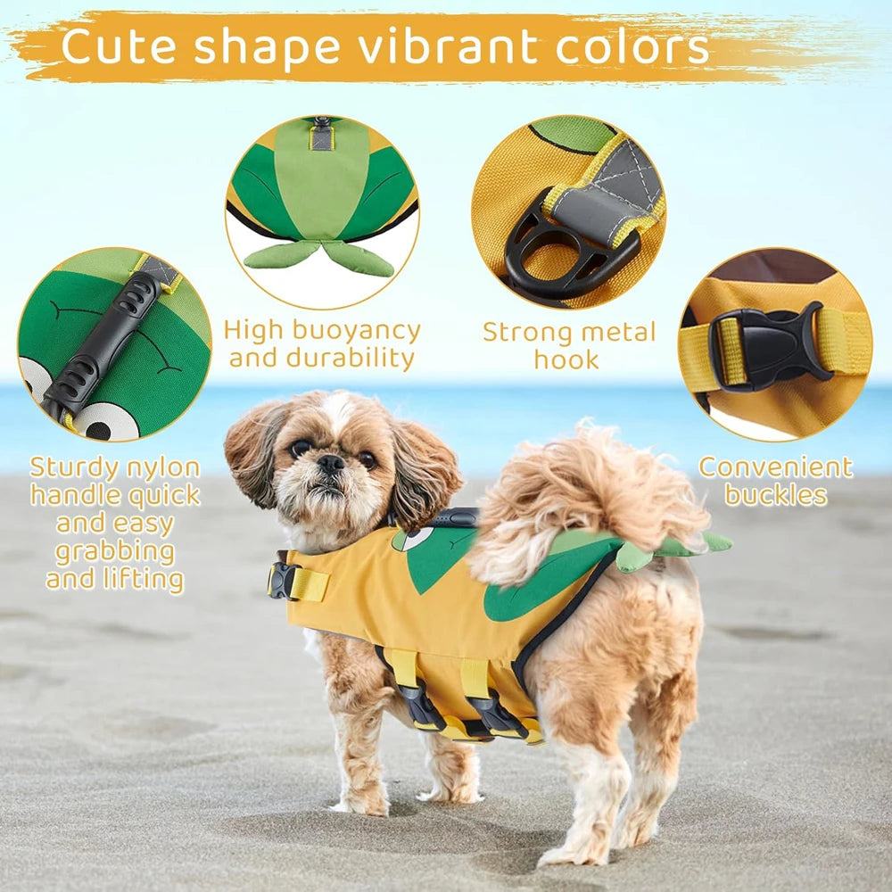 Dog Life Jacket – High Buoyancy Safety Swim Vest for Dogs