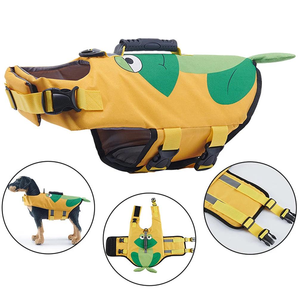 Dog Life Jacket – High Buoyancy Safety Swim Vest for Dogs
