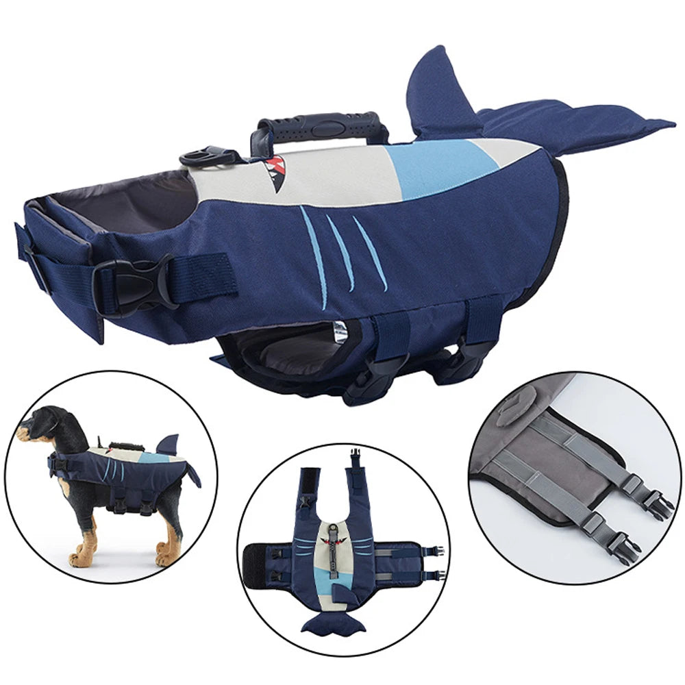 Dog Life Jacket – High Buoyancy Safety Swim Vest for Dogs