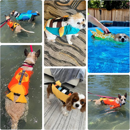 Dog Life Jacket – High Buoyancy Safety Swim Vest for Dogs