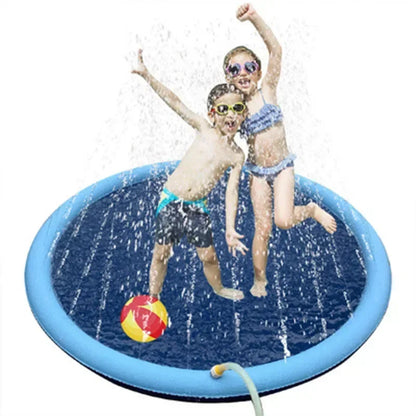 Inflatable Dog Splash Pool – Outdoor Sprinkler Pad & Cooling Water Mat