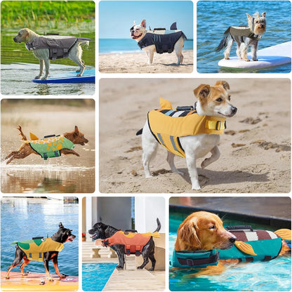 Dog Life Jacket – High Buoyancy Safety Swim Vest for Dogs