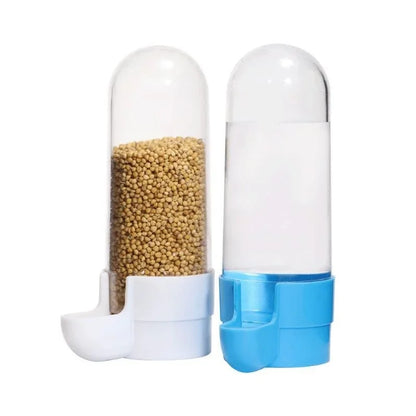 Hanging Bird Feeder with Water Dispenser – Squirrel-Proof Cage Accessory for Parrots & Small Birds