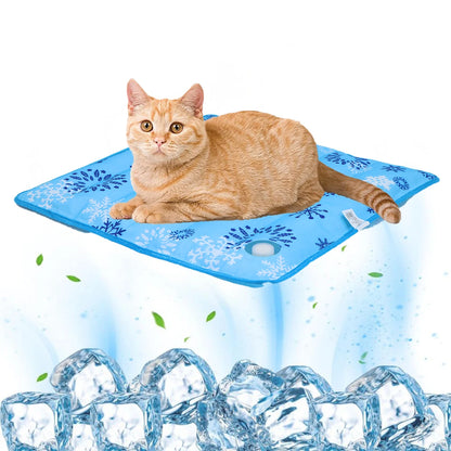 Pet Cooling Mat – Water Injection Ice Pad for Dogs & Cats
