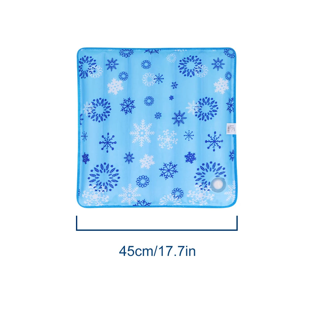 Pet Cooling Mat – Water Injection Ice Pad for Dogs & Cats