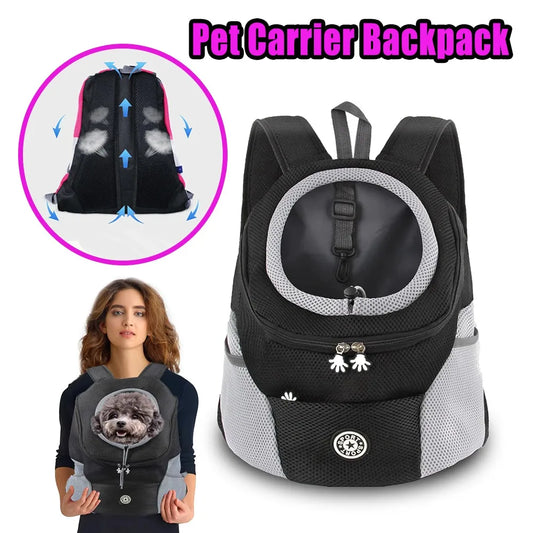 Hands-Free Pet Sling Carrier – Breathable Mesh Bag for Cats & Small Dogs