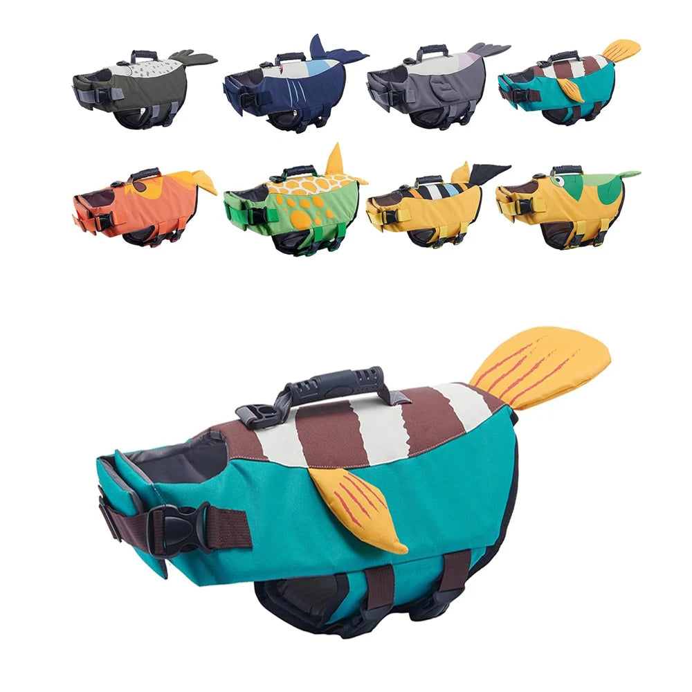 Dog Life Jacket – High Buoyancy Safety Swim Vest for Dogs