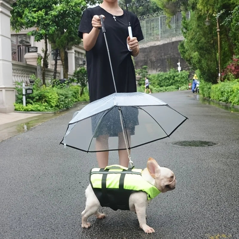 Dog Umbrella Leash – Keep Your Pup Dry on Rainy Walks
