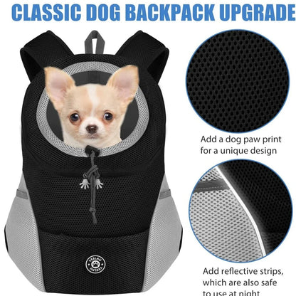 Hands-Free Pet Sling Carrier – Breathable Mesh Bag for Cats & Small Dogs