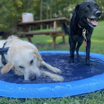 Inflatable Dog Splash Pool – Outdoor Sprinkler Pad & Cooling Water Mat