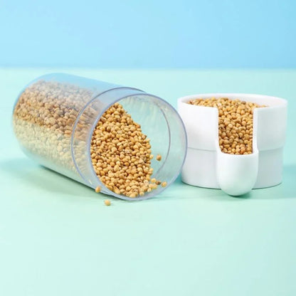 Hanging Bird Feeder with Water Dispenser – Squirrel-Proof Cage Accessory for Parrots & Small Birds