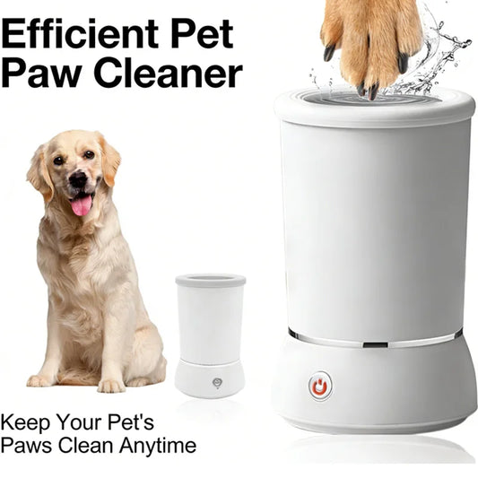 Automatic Dog Paw Cleaner – Deep Clean Massage, USB-C Rechargeable, Portable