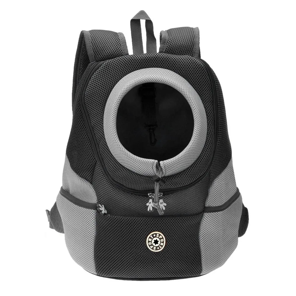 Hands-Free Pet Sling Carrier – Breathable Mesh Bag for Cats & Small Dogs