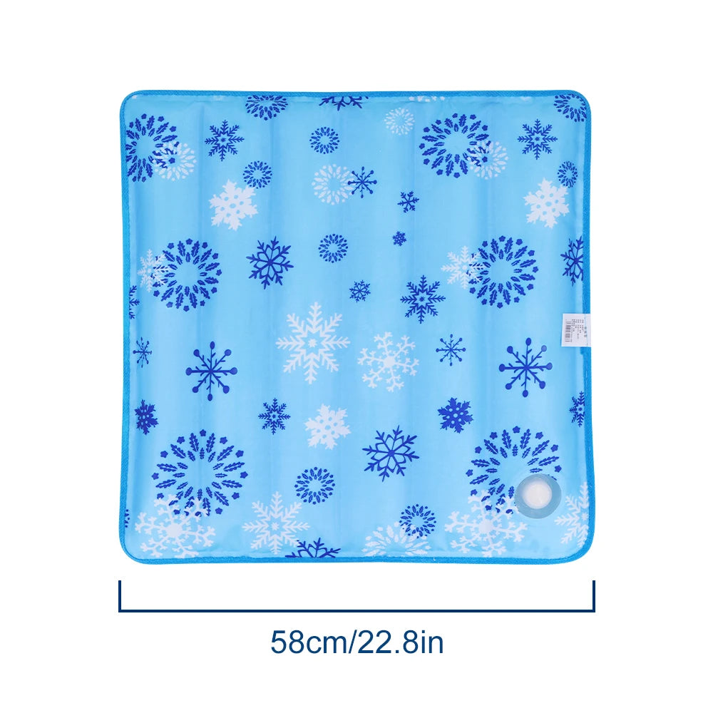 Pet Cooling Mat – Water Injection Ice Pad for Dogs & Cats