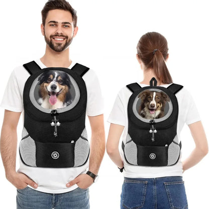 Hands-Free Pet Sling Carrier – Breathable Mesh Bag for Cats & Small Dogs