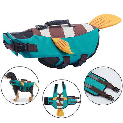 Dog Life Jacket – High Buoyancy Safety Swim Vest for Dogs