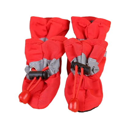 Waterproof Dog Rain Boots – Anti-Slip Paw Protection Shoes (Set of 4)