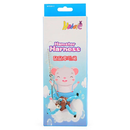 Small Animal Harness & Bell Leash Set – Adjustable Walking Harness for Rabbits, Hamsters & Ferrets