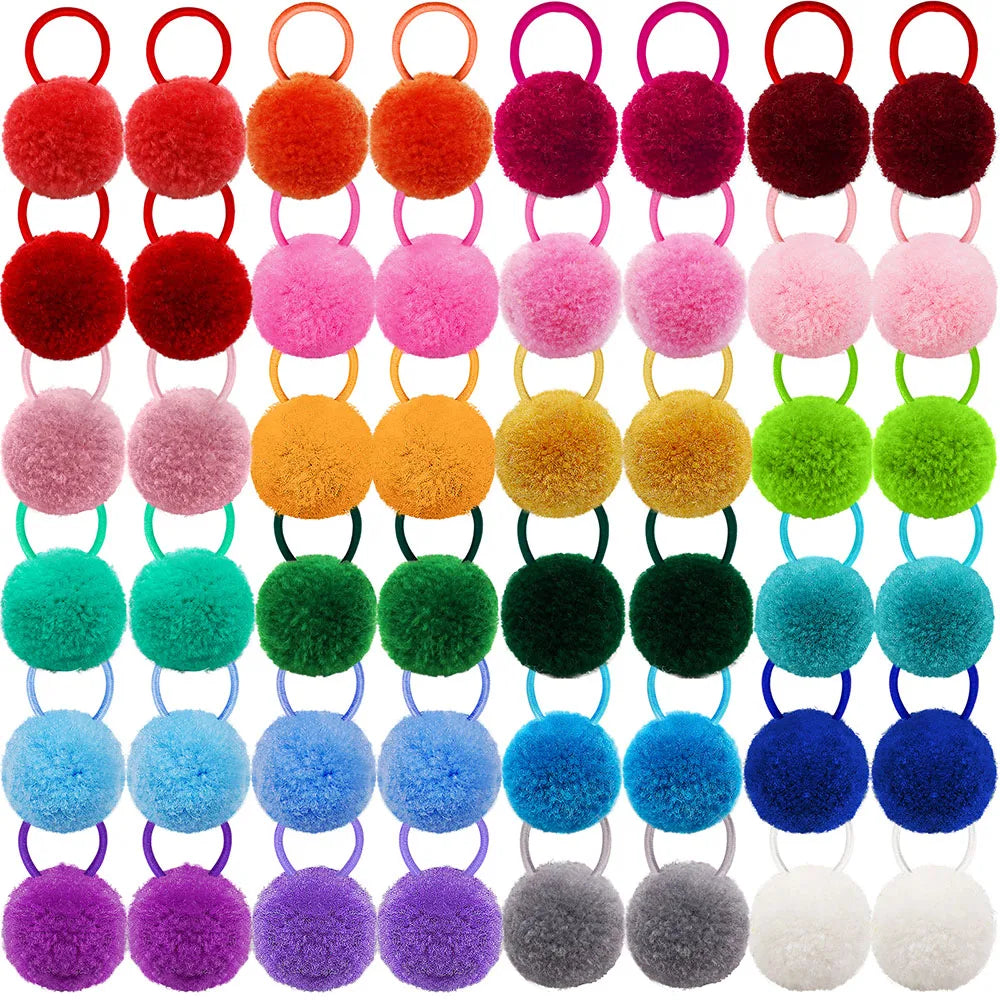 Cute Dog Hair Bows – Colourful Grooming Accessories for Small Dogs