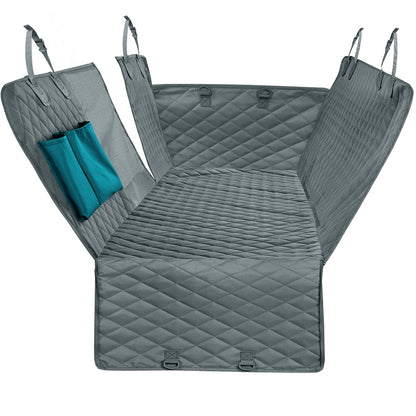 Dog Car Seat Cover Hammock – Waterproof Boot Liner & Rear Seat Protector with Safety Belt