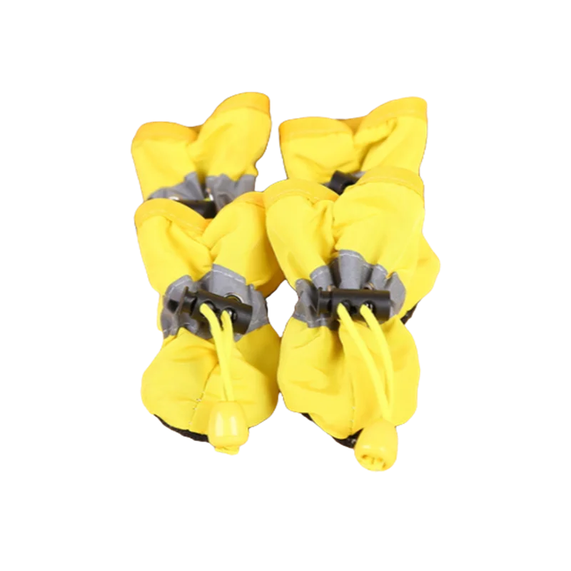 Waterproof Dog Rain Boots – Anti-Slip Paw Protection Shoes (Set of 4)