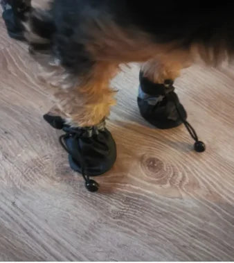 Waterproof Dog Rain Boots – Anti-Slip Paw Protection Shoes (Set of 4)