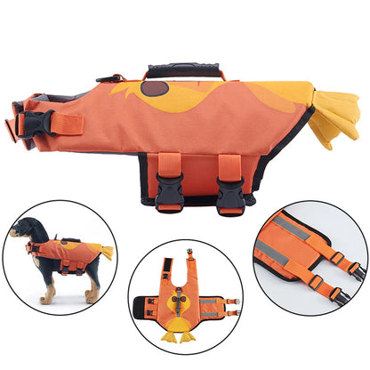 Dog Life Jacket – High Buoyancy Safety Swim Vest for Dogs