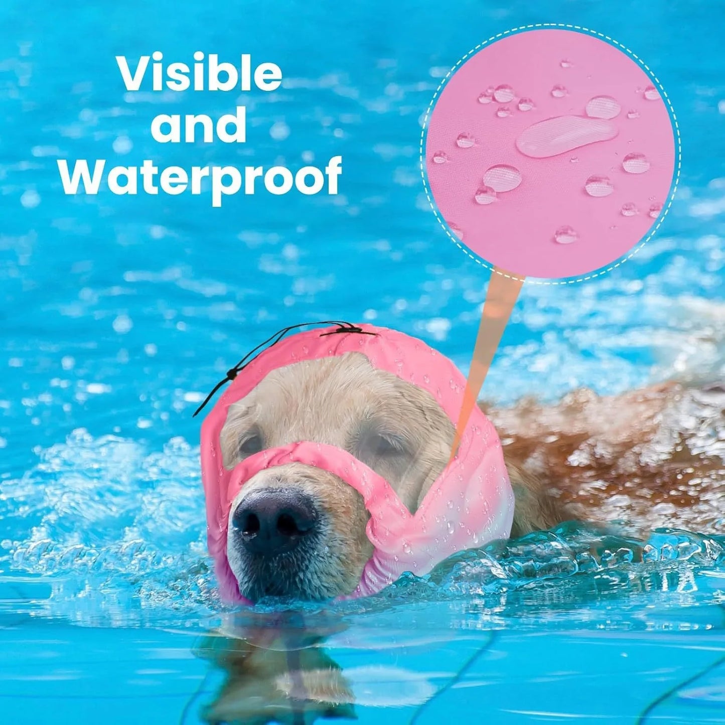 Dog Bathing Cap – Waterproof Ear Protection for Dogs
